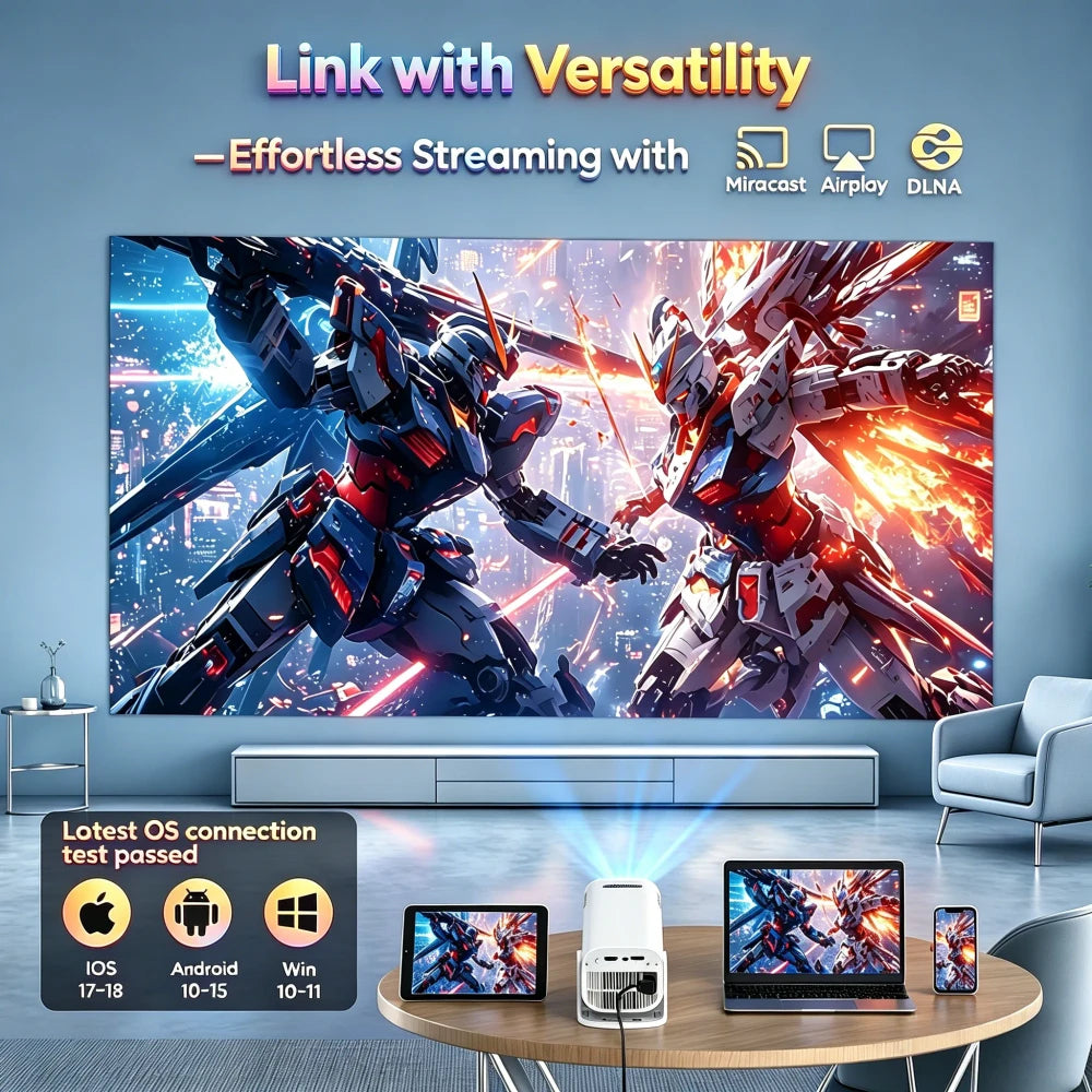 Portable Home Theater Projector