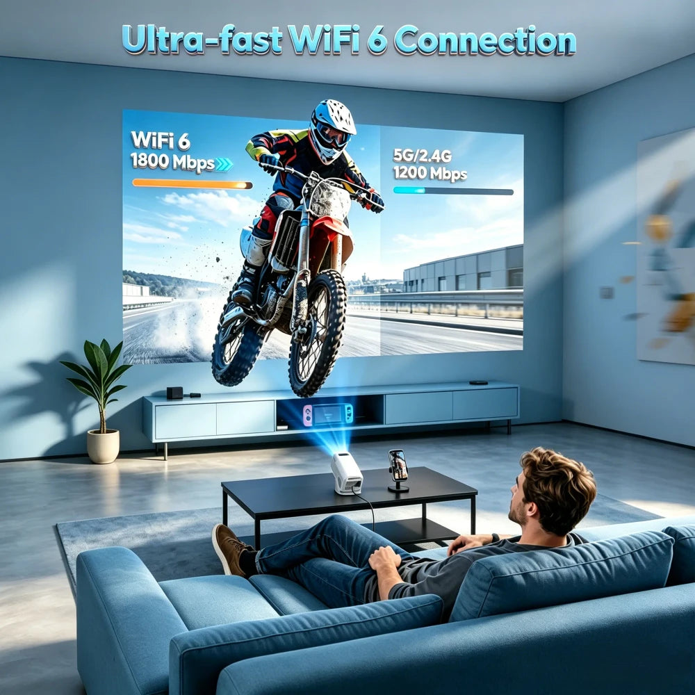 Portable Home Theater Projector