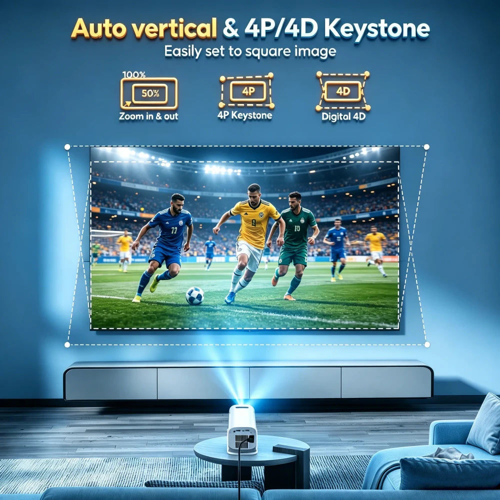 Portable Home Theater Projector