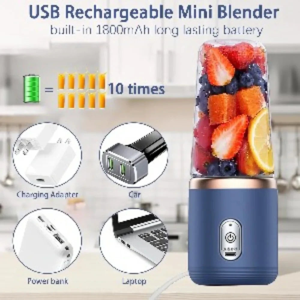 Portable Personal Smoothie Blender