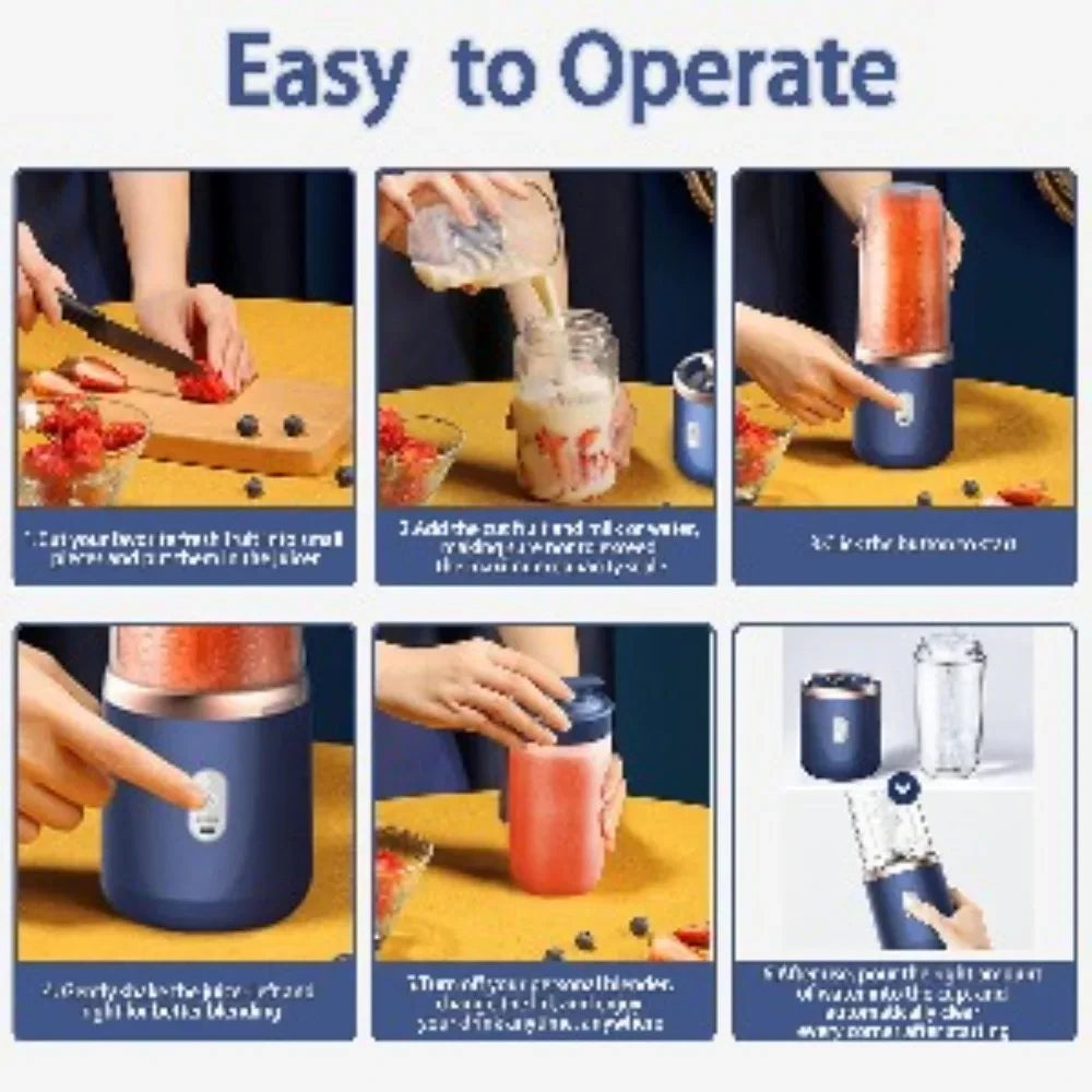 Portable Personal Smoothie Blender