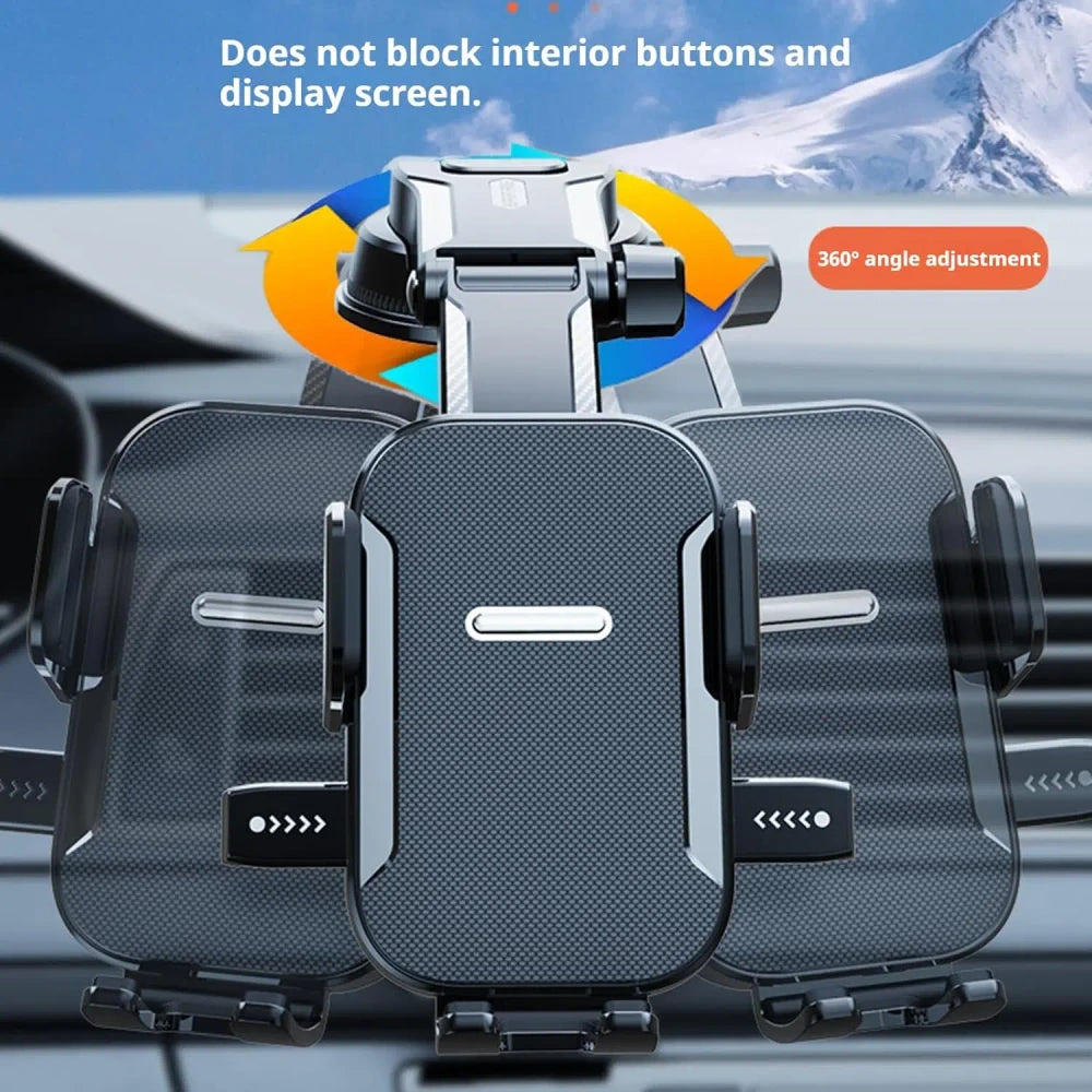 Adjustable Telescopic Car Phone Mount
