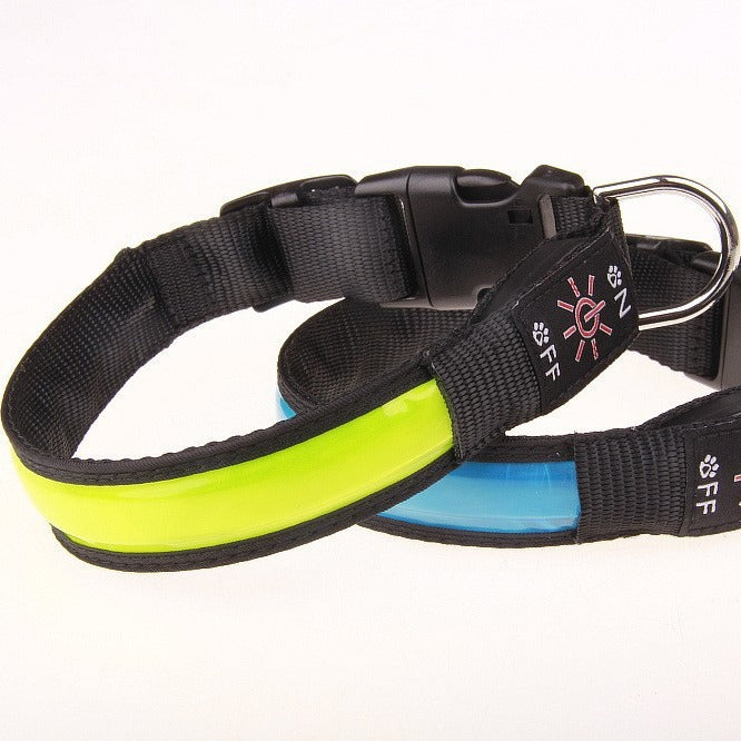 USB Rechargeable Waterproof LED Dog Collar