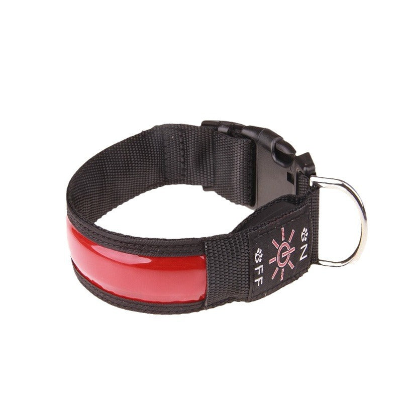 USB Rechargeable Waterproof LED Dog Collar