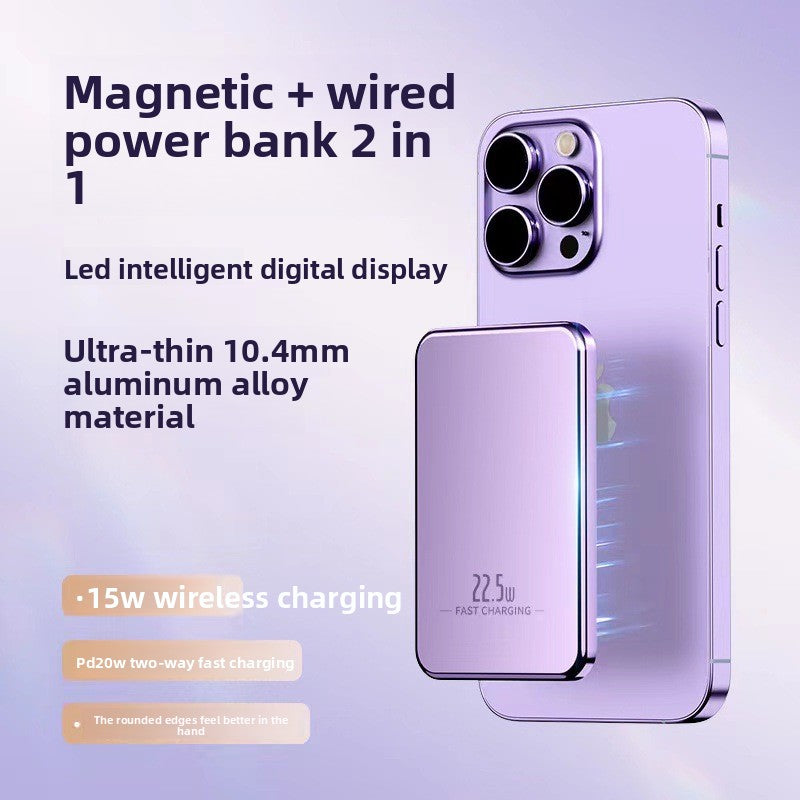 Magnetic Portable Power Bank